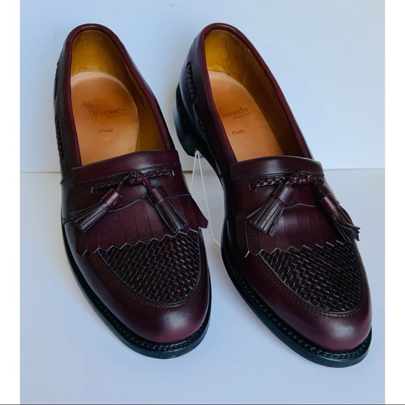 ALLEN EDMONDS “CODY” CORDOVAN LOAFERS - 10.5B - Picture 6 of 12